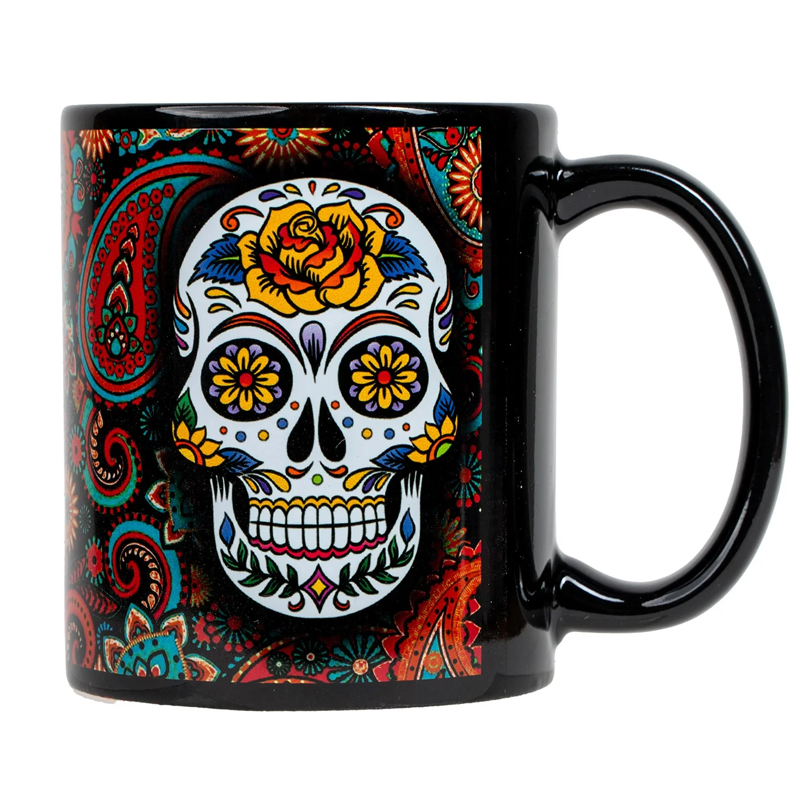 Full Color 11 Oz. Black Ceramic Mug — view 2