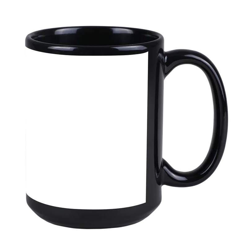Full Color 15 Oz. Black Ceramic Mug — view 4