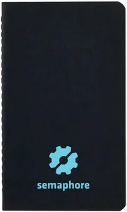 Customized Black Mini Notebook