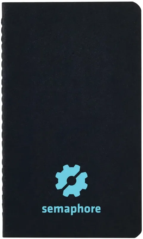 Customized Black Mini Notebook