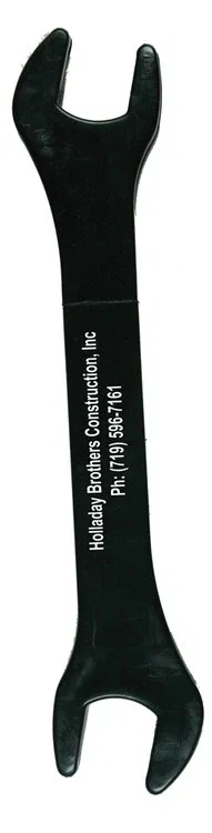 Imprinted Black Wrench Tool Pen