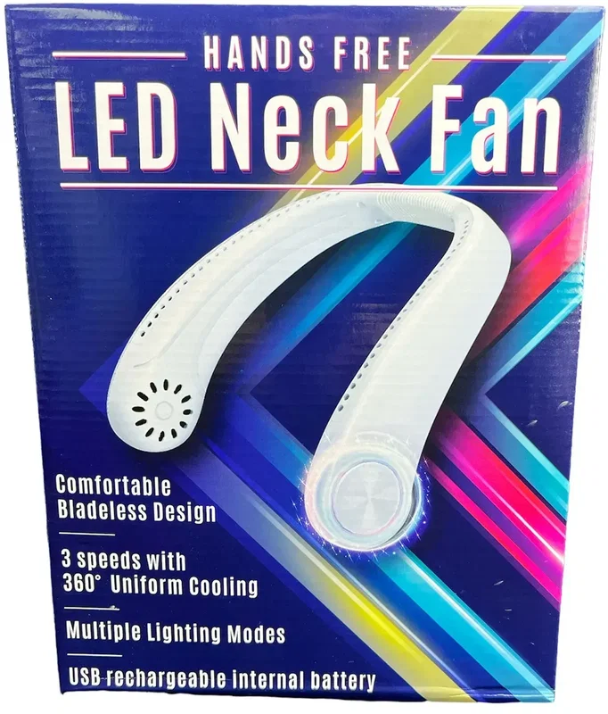 LogoNeck Fan (Bladeless) - Personalized Promotional Cooling Device — view 4