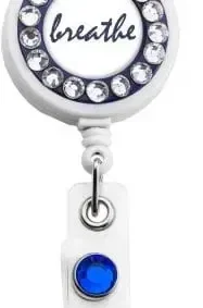 Bling Ring Retractable Id Badge Reel — view 2