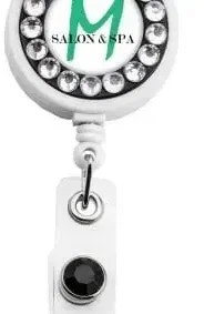 Bling Ring Retractable Id Badge Reel — view 4
