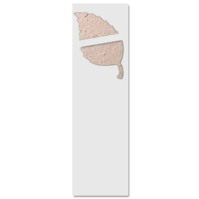 Natural shade laid flat with room for printing