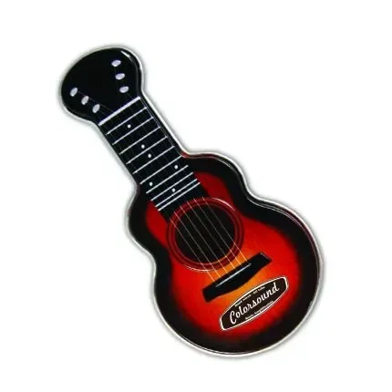 Blue Acoustic Guitar Shaped Mint Tin — view 4