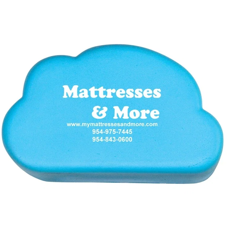 Imprinted Cloud Stress Reliever — view 7