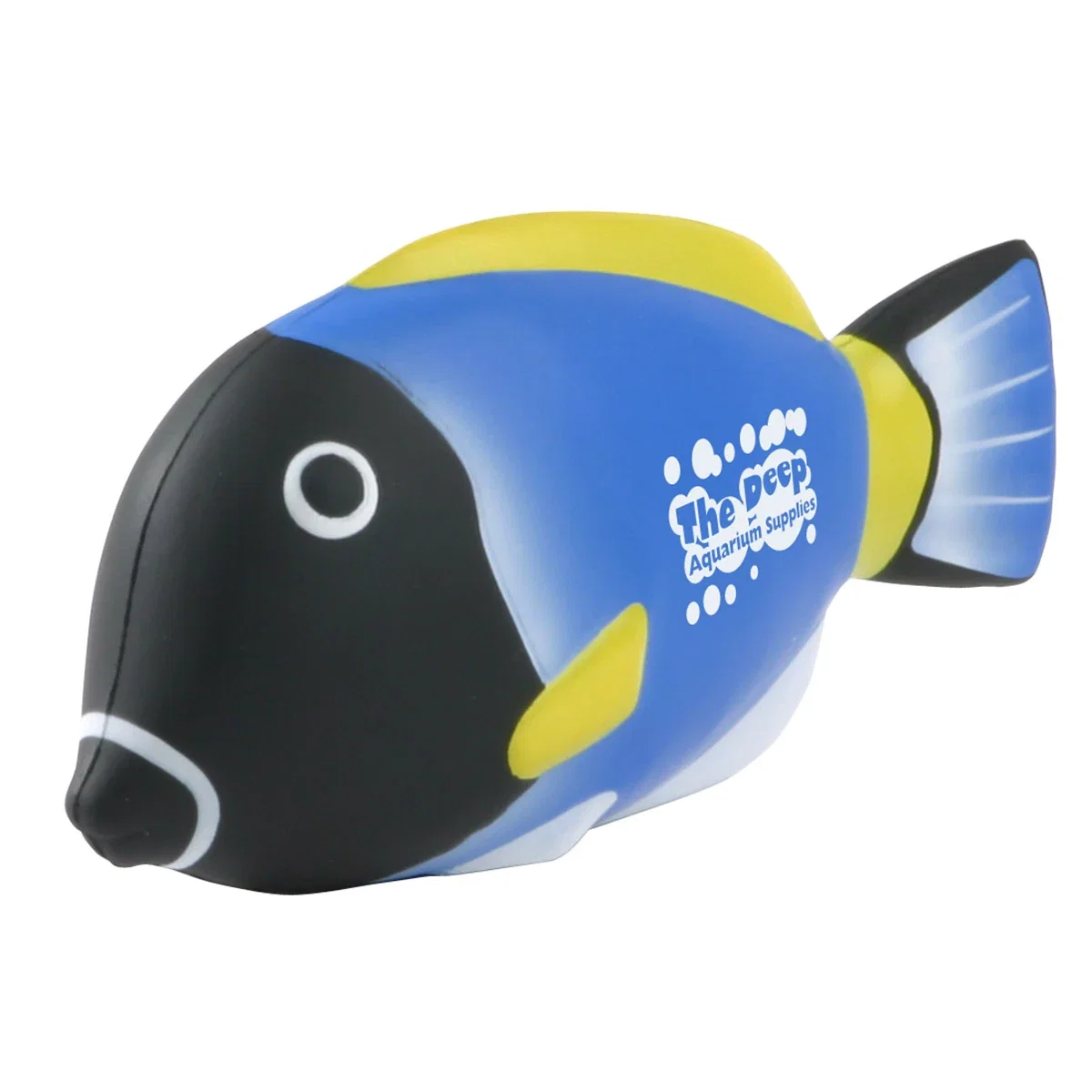 Blue Tang fish-shaped polyurethane stress reliever