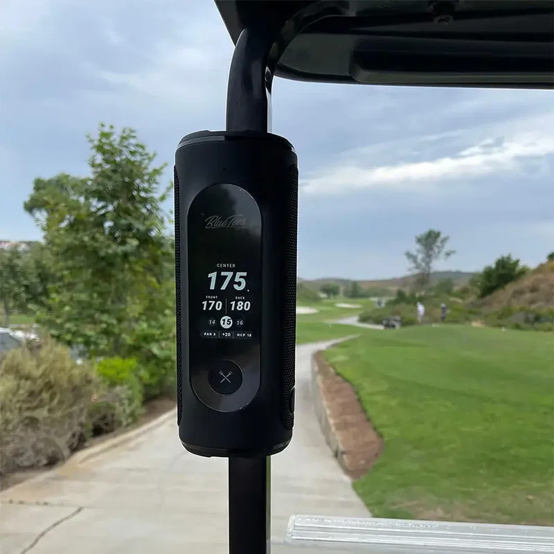 Blue Tees Golf Player+ Premium Magnetic GPS Golf Speaker — view 12