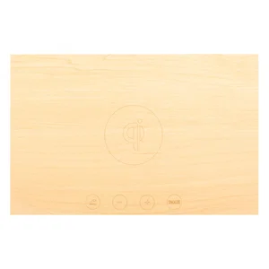 BlueSequoia Alarm Clock With Qi Charging Station And Wireless Speaker