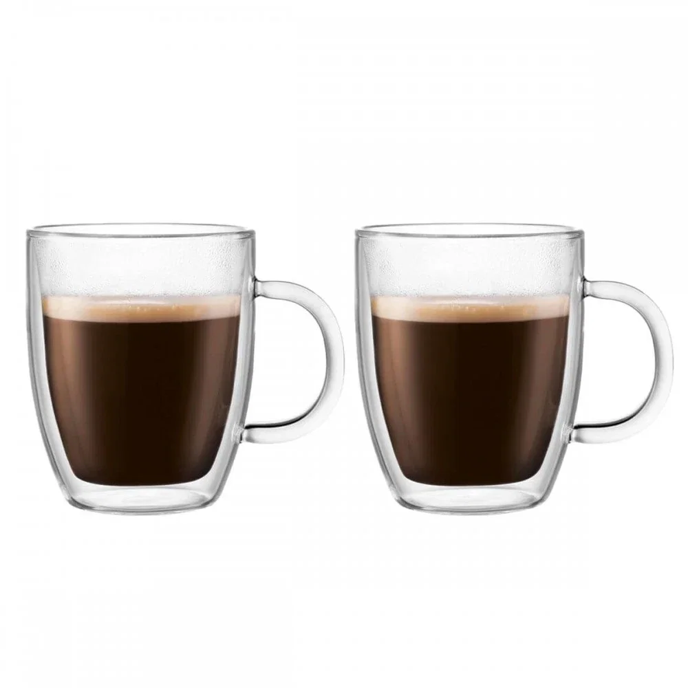 Bodum Bistro 10oz Double Wall Mug Set - 2 pcs — view 3