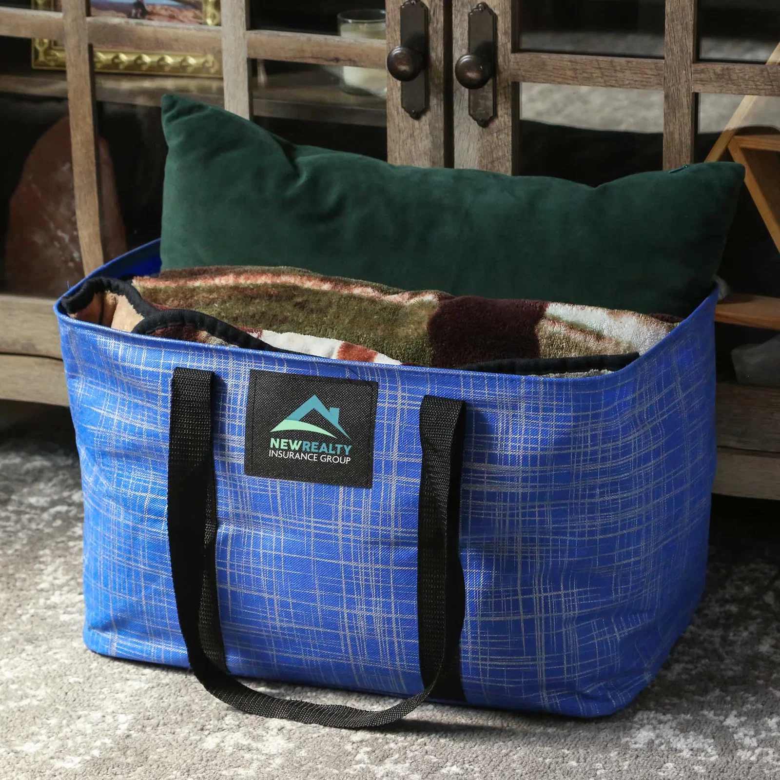 Bohemian Non-Woven Collapsible Tote  Bag — view 3