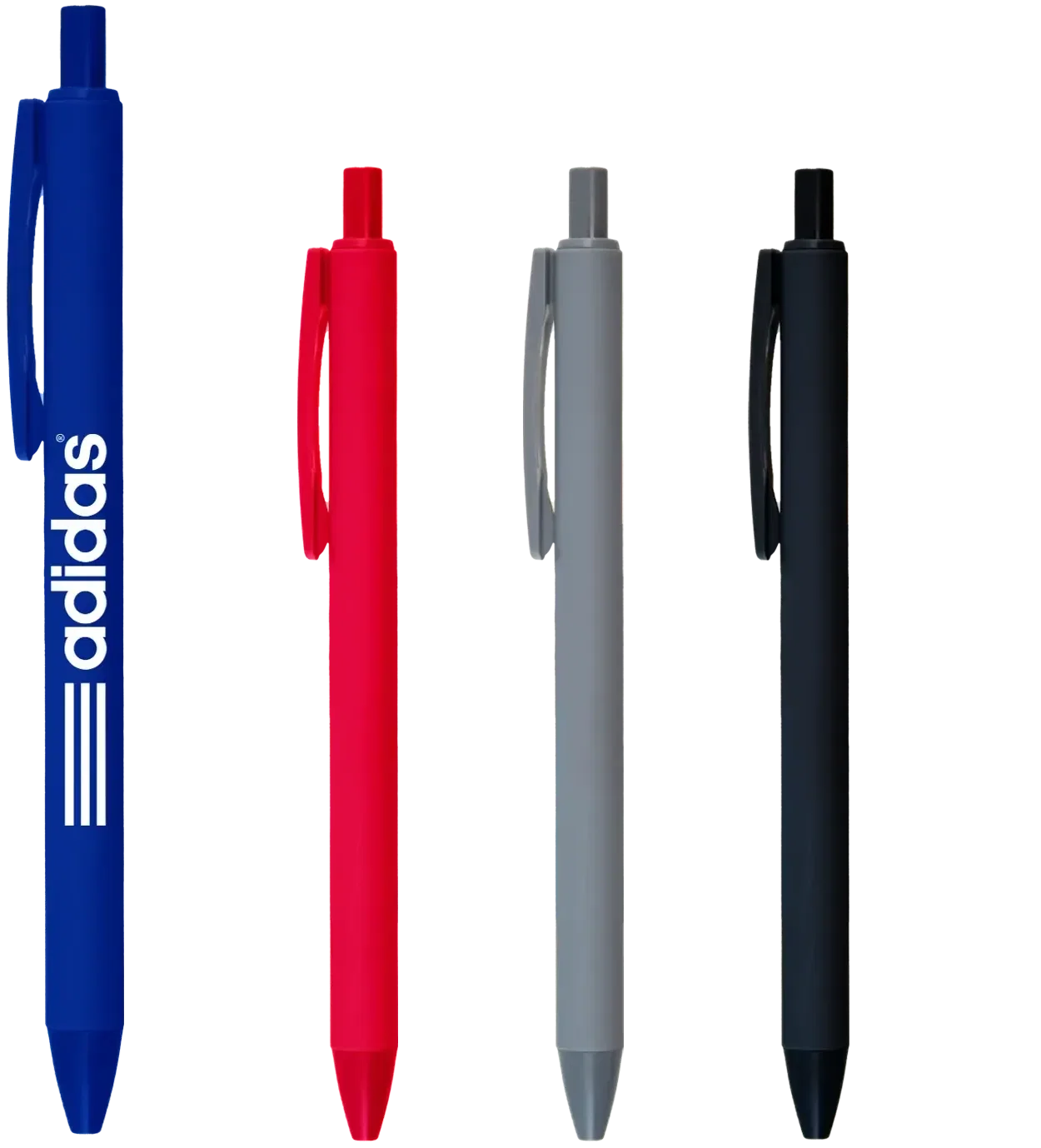 Custom Bolt Soft Touch Retractable Pen — view 3