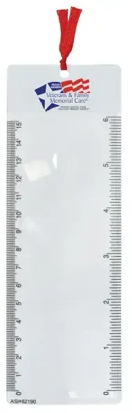 Imprinted Bookmark Magnifier — view 2