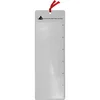 Bookmark Sheet Magnifier with Ruler in Red Tassel