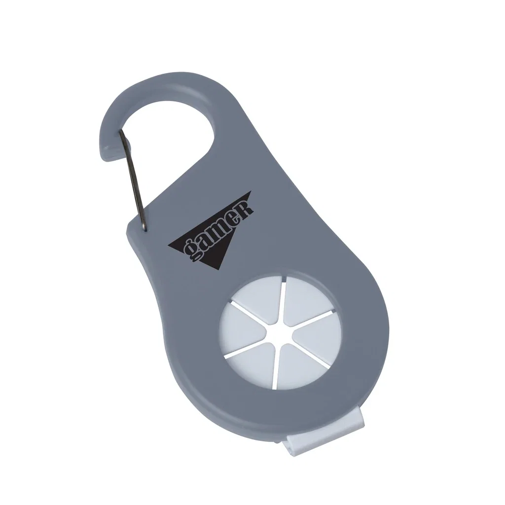 Customized Bottle and Towel Holder — Gray — view 2