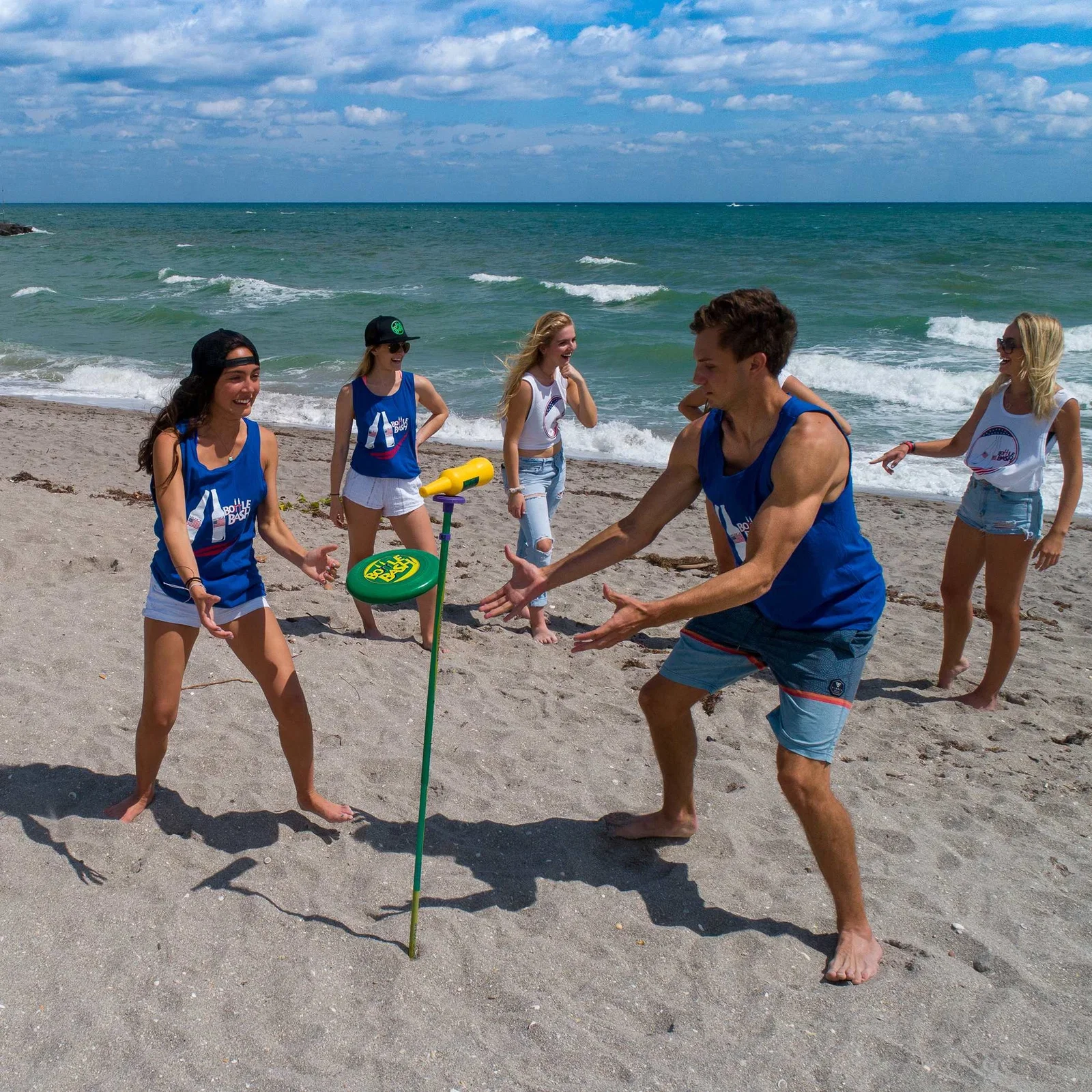 Custom Bottle Bash Outdoor Game Set — view 11