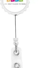 Bottle Cap Secure ID Badge Reel — view 4