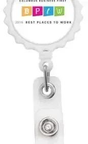 Bottle Cap Secure ID Badge Reel — view 5