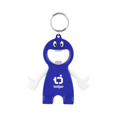 Crisp white pairing hanging from its key ring