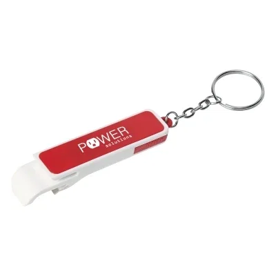 Black trim model shown flat with its key ring