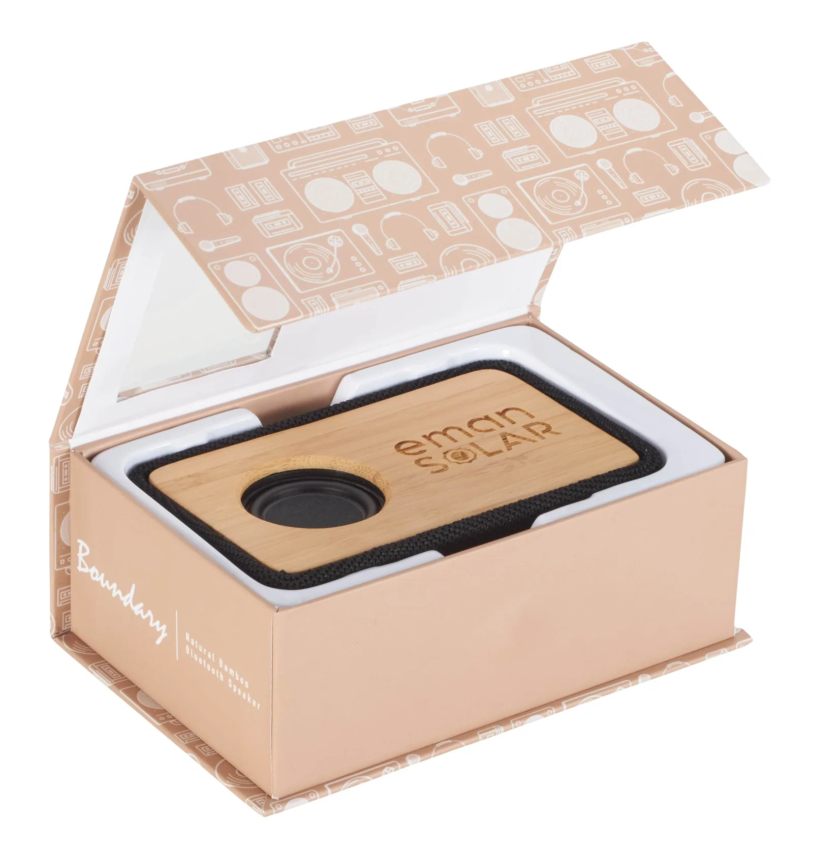 Boundary Natural Bamboo Bluetooth Speaker — view 10