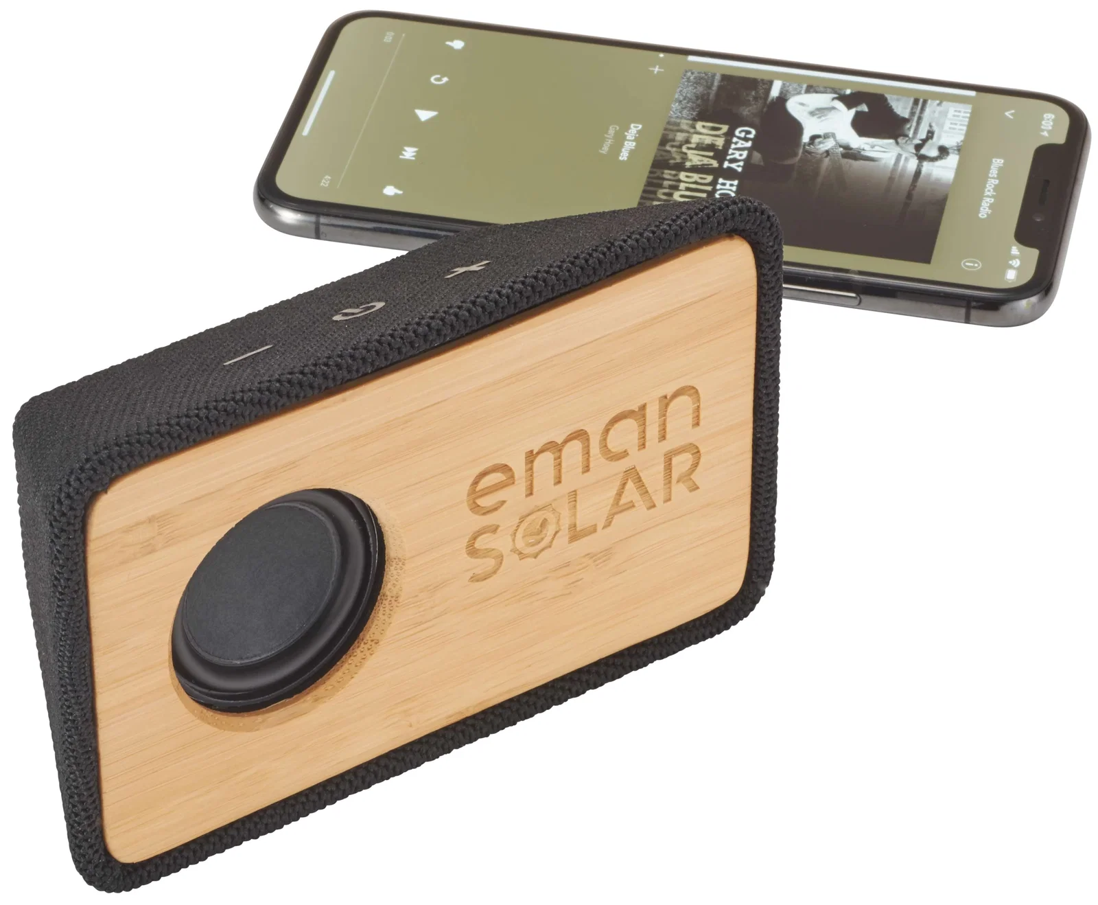 Boundary Natural Bamboo Bluetooth Speaker — view 12