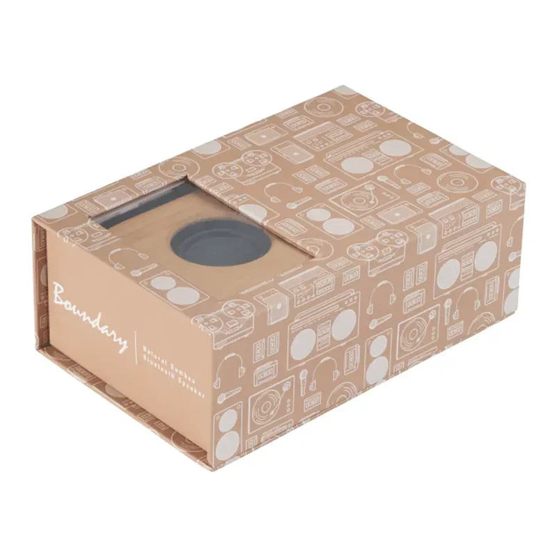 Boundary Natural Bamboo Bluetooth Speaker — view 3