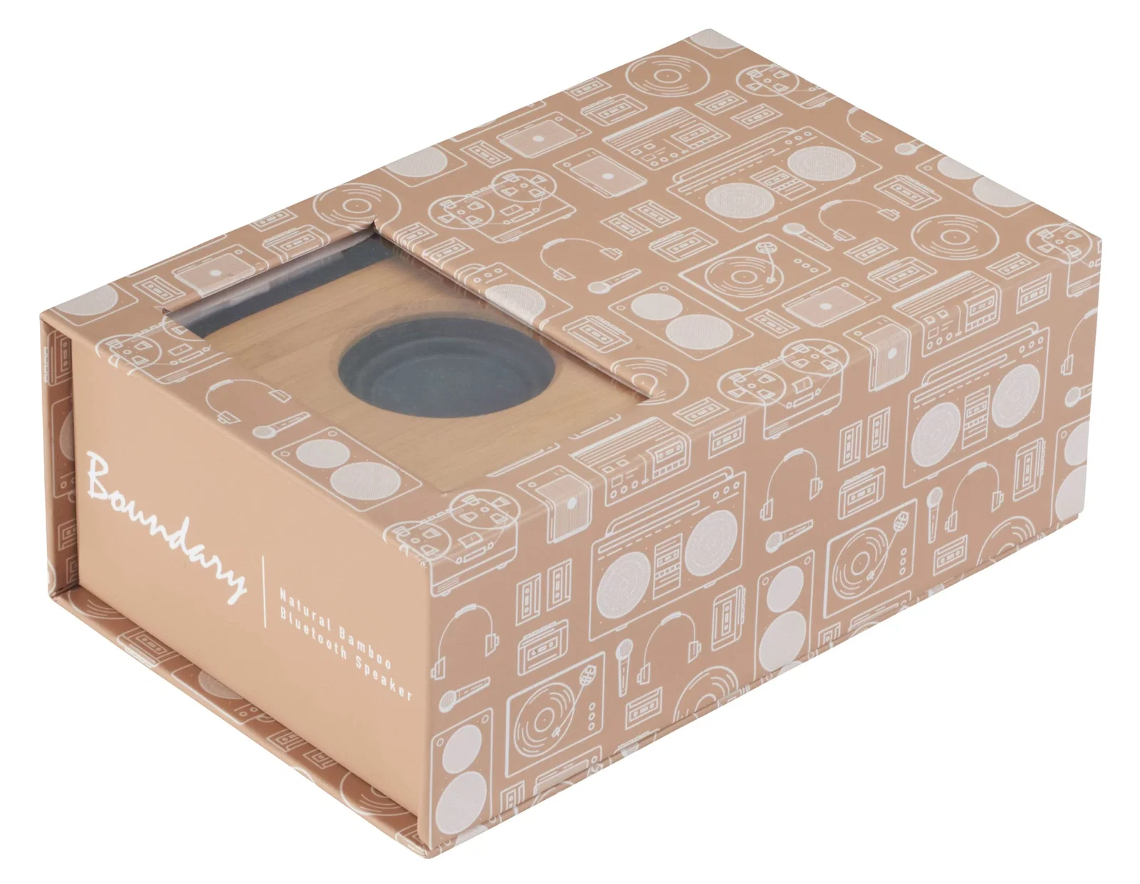 Boundary Natural Bamboo Bluetooth Speaker — view 9