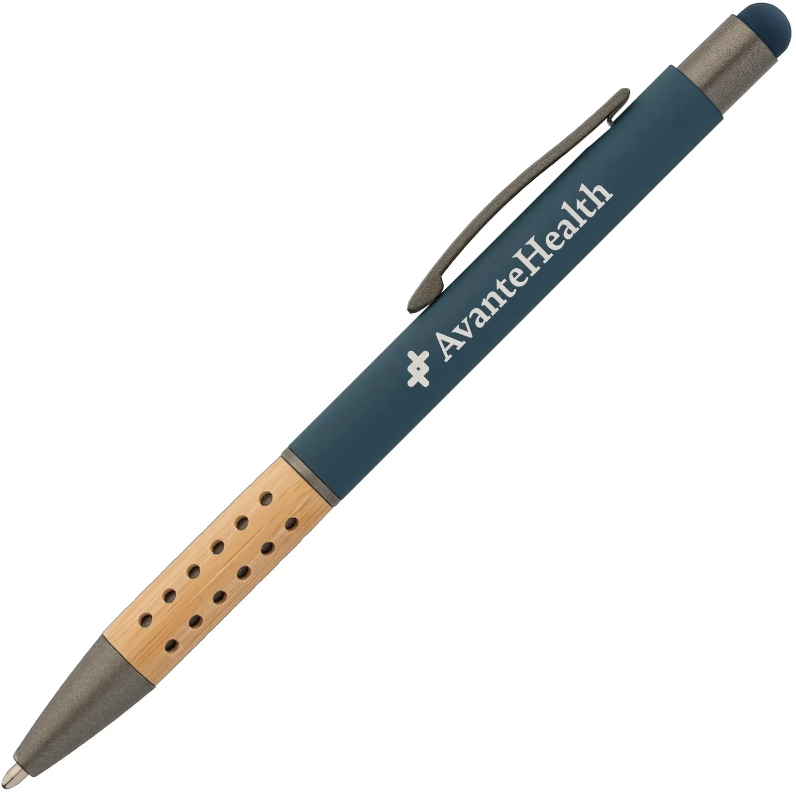 Bowie Bamboo Grip Stylus Pen — view 2
