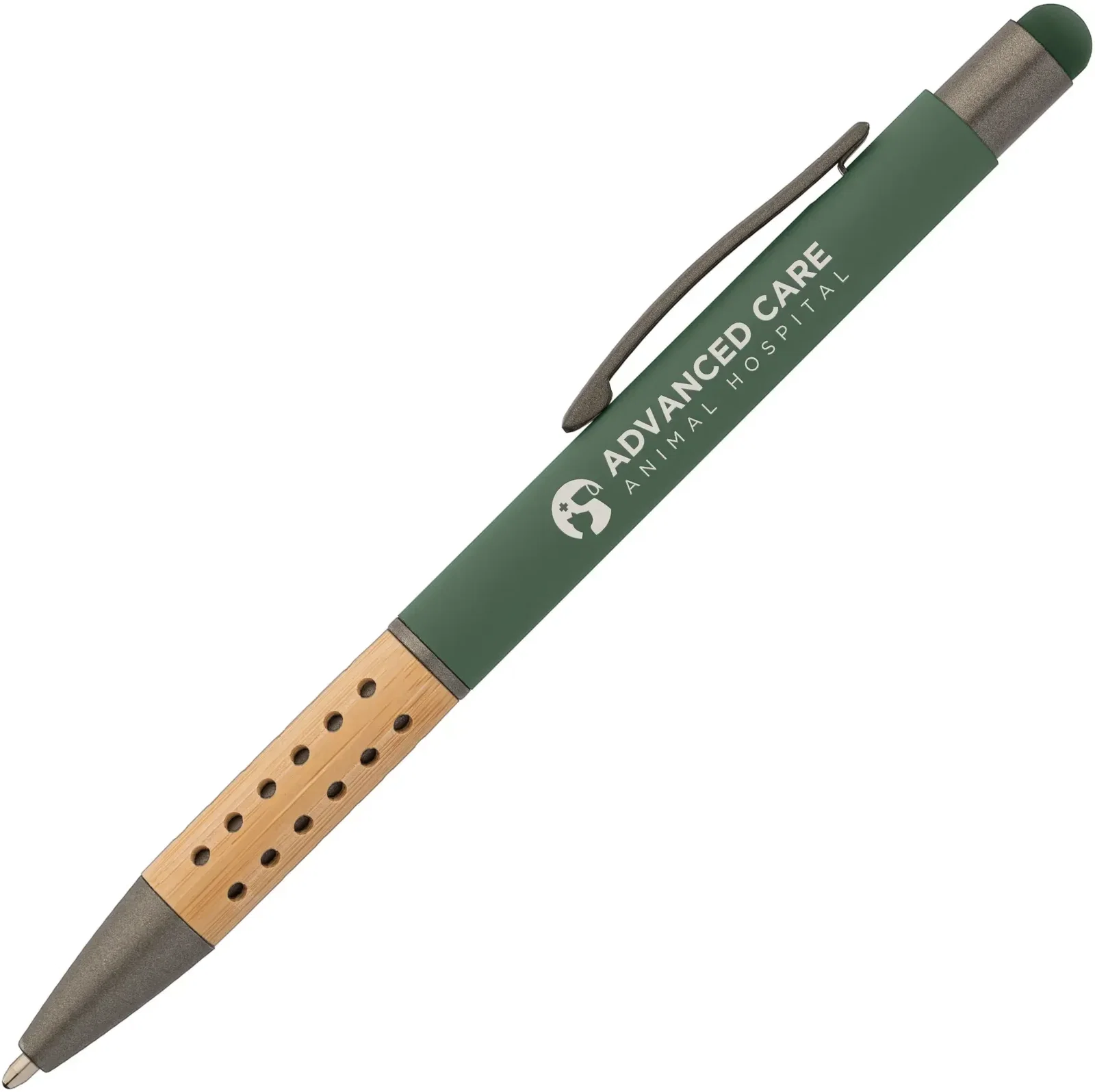 Bowie Bamboo Grip Stylus Pen — view 5