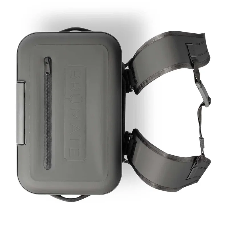 Angled three-quarter view of the soft-sided carrier