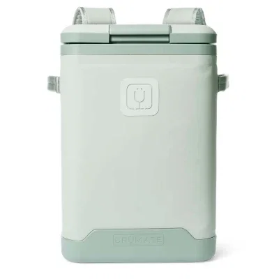 Magnetic top flap folded back for quick access
