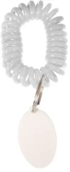 Branded Wrist Coil Keyring — view 3