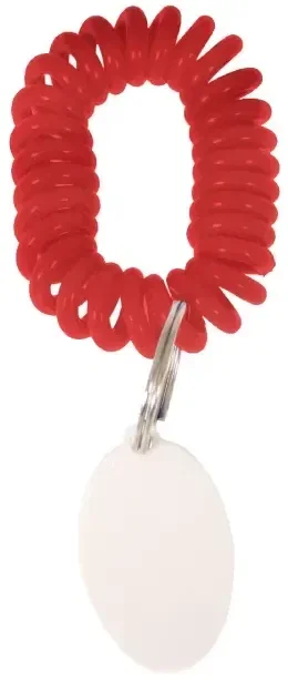 Branded Wrist Coil Keyring — view 4