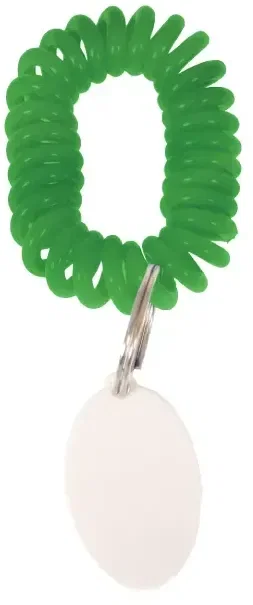 Branded Wrist Coil Keyring — view 5