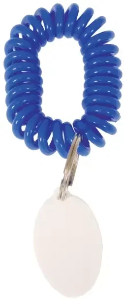 Branded Wrist Coil Keyring — view 6