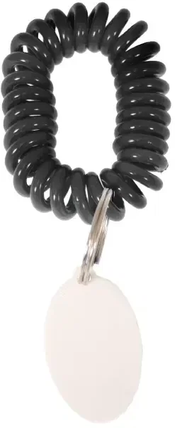 Branded Wrist Coil Keyring — view 7