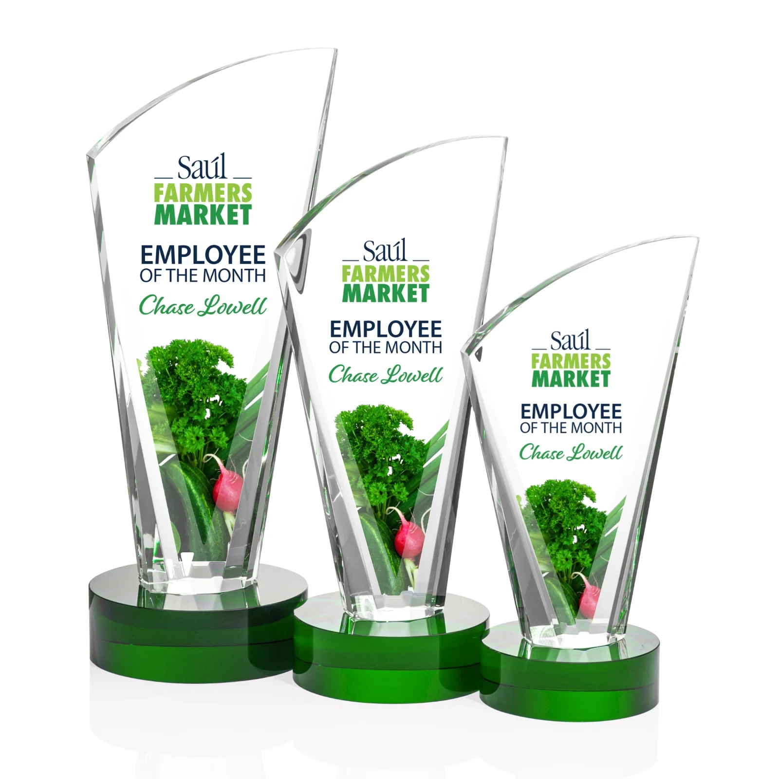 Promotional Optical Crystal Arch Award With Multi-Beveled Sides, awards for safety achievement programs