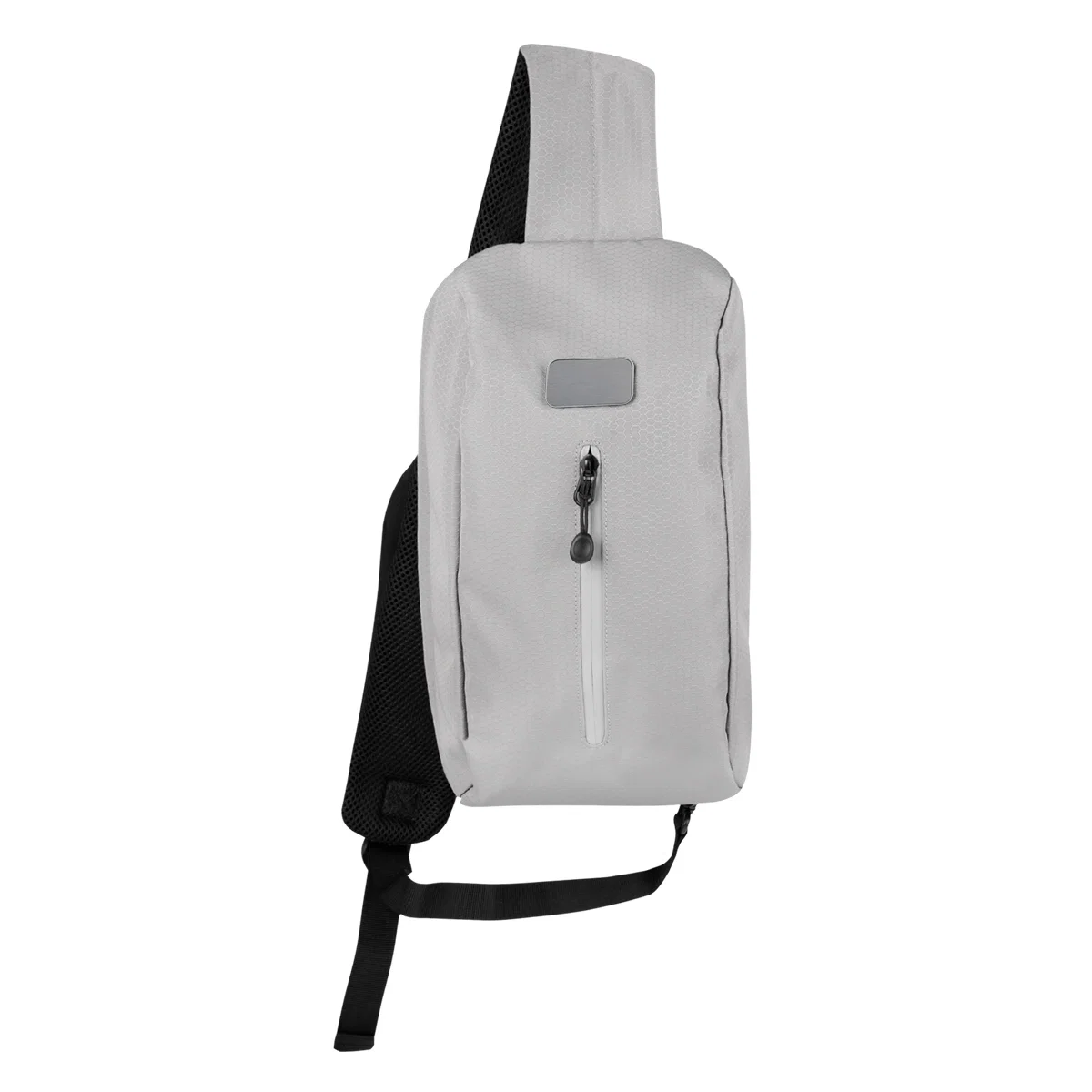 Gray colorway angled to show the side panel