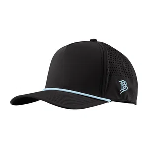 Branded Bills Black Rope Cap