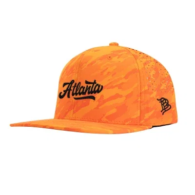 Side view of the structured athletic hat