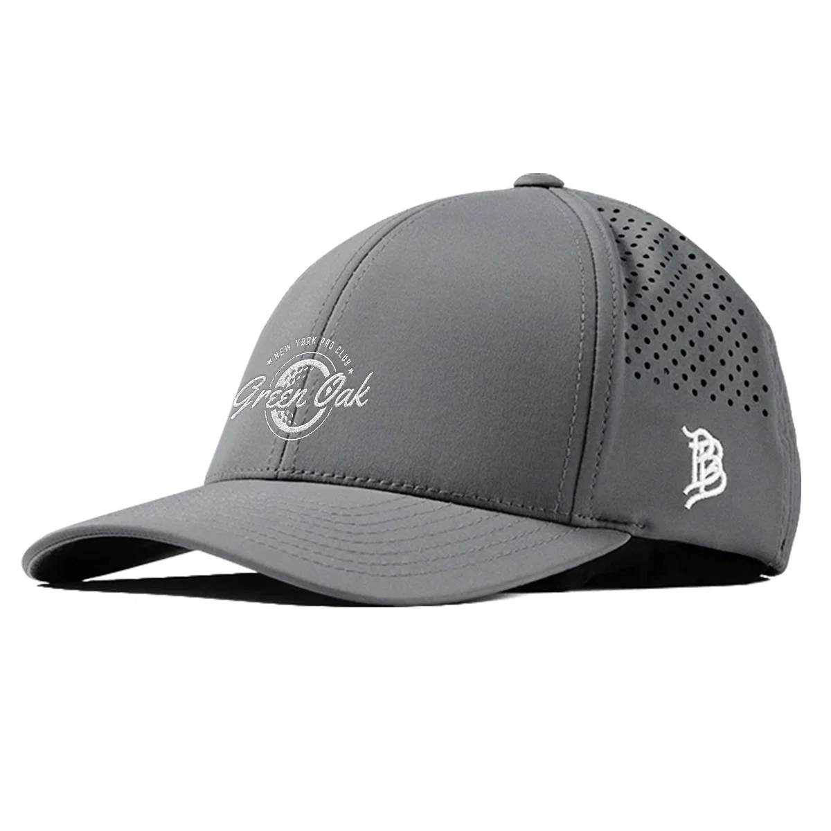 Gray hat viewed from the side profile