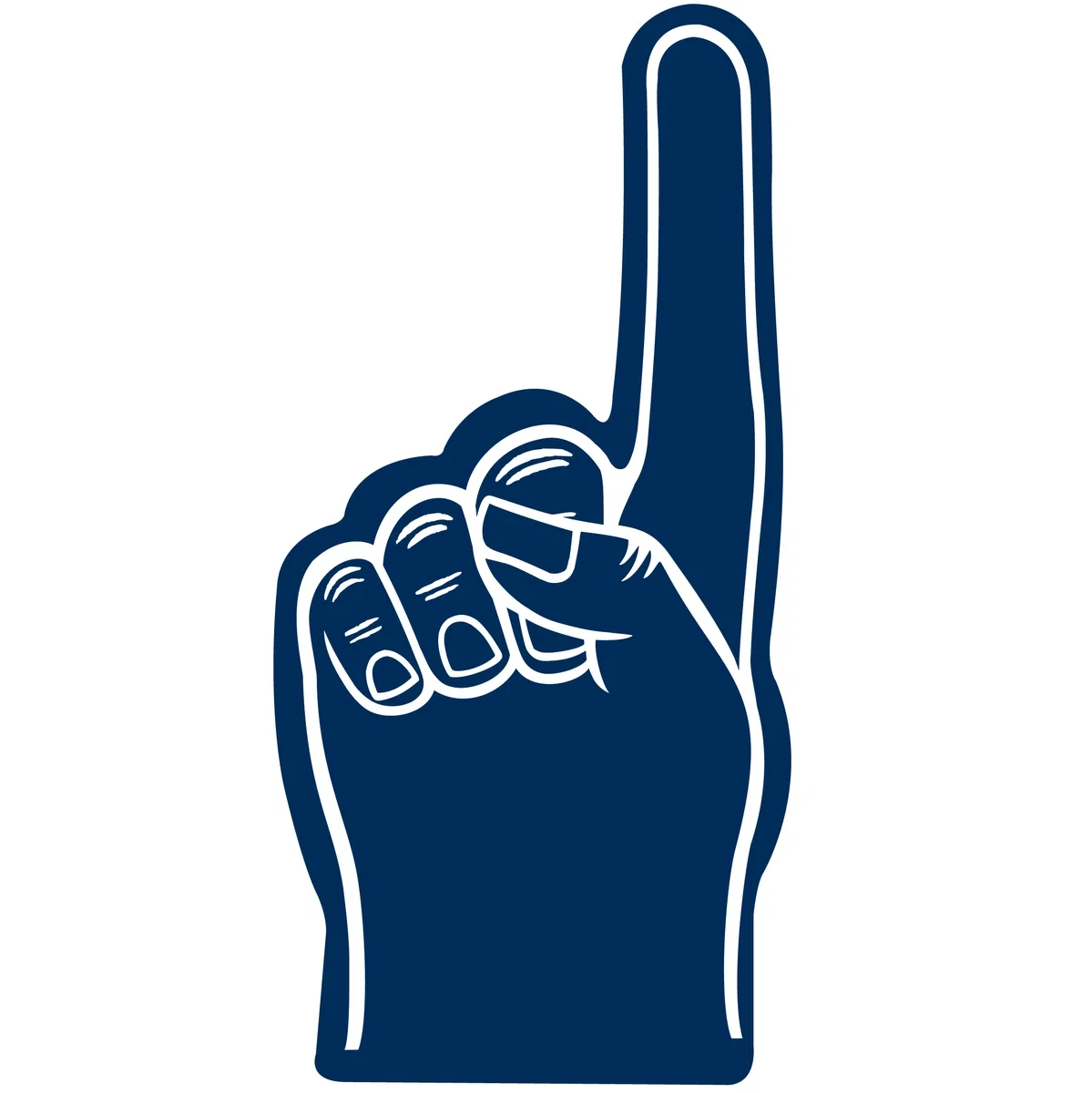 Branded Foam #1 Finger/mitt (24") — view 3
