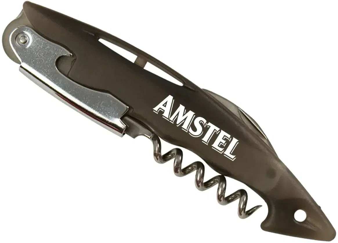 Branded Waiters Corkscrew Opener — view 3