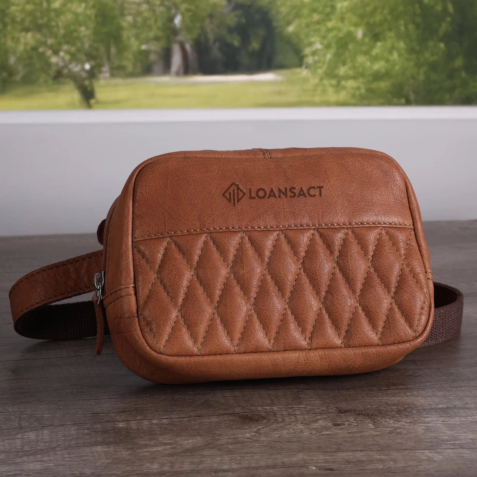 Brea Canyon Leather Cross Body Bag — view 2