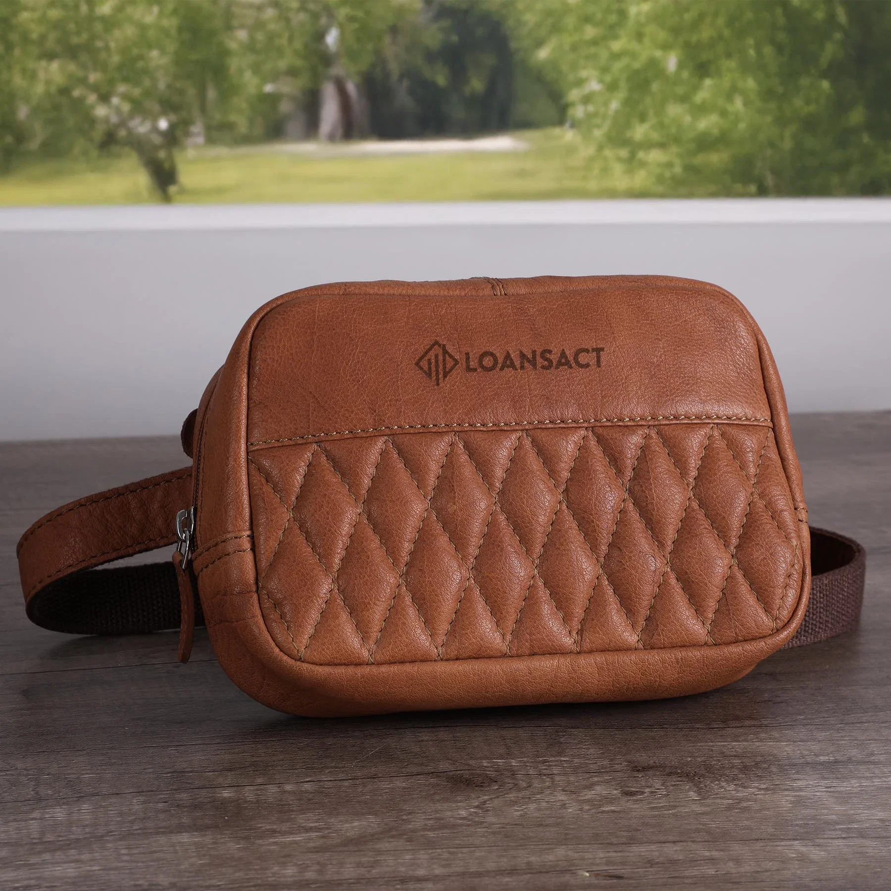 Brea Canyon Leather Cross Body Bag — view 2