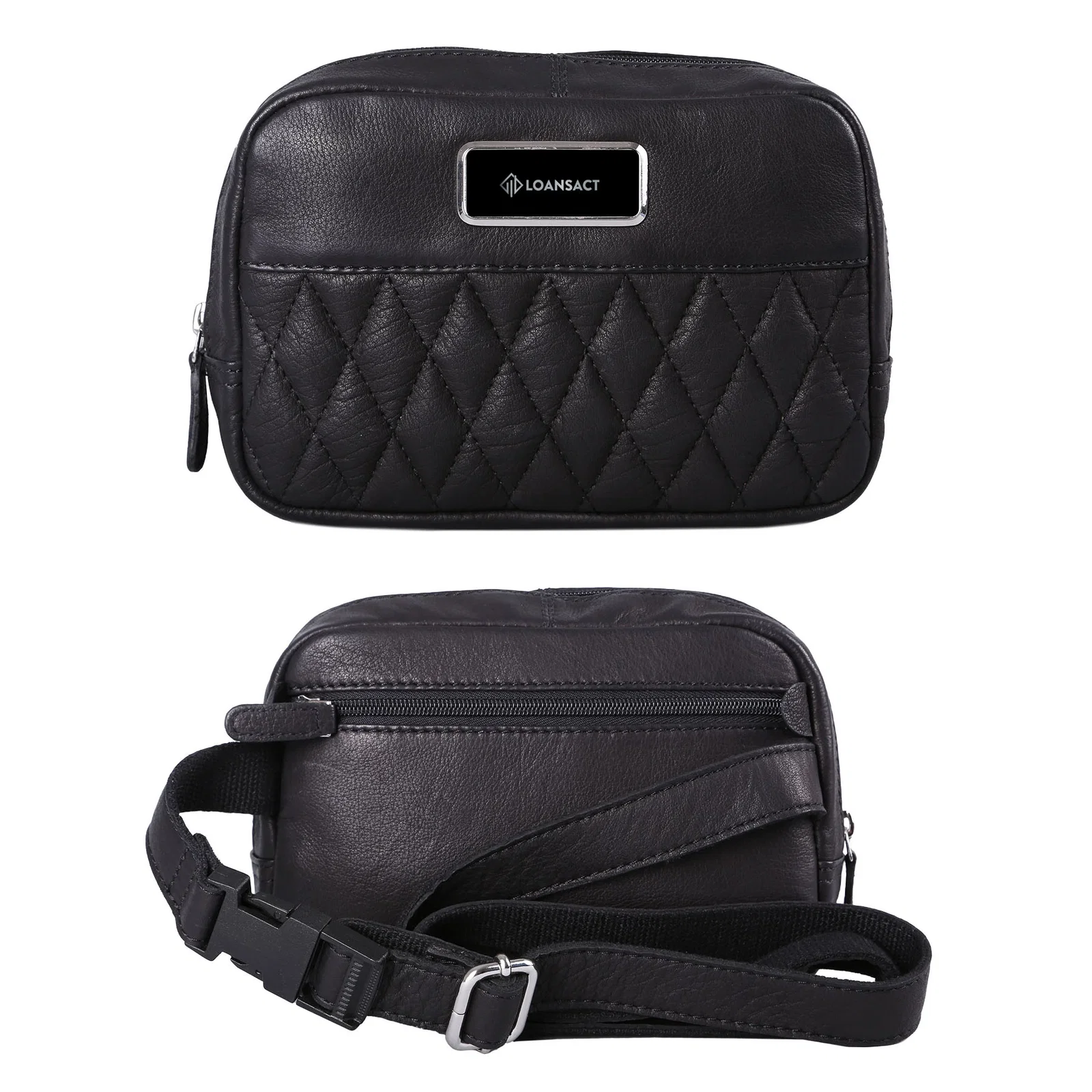 Brea Canyon Leather Cross Body Bag — view 24