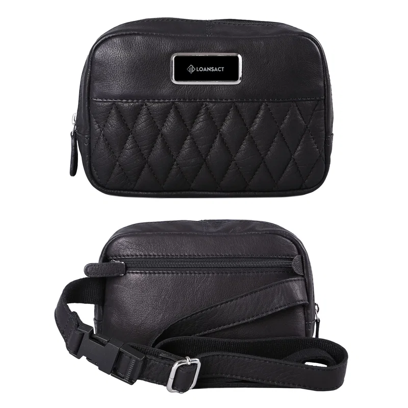 Brea Canyon Leather Cross Body Bag — view 24