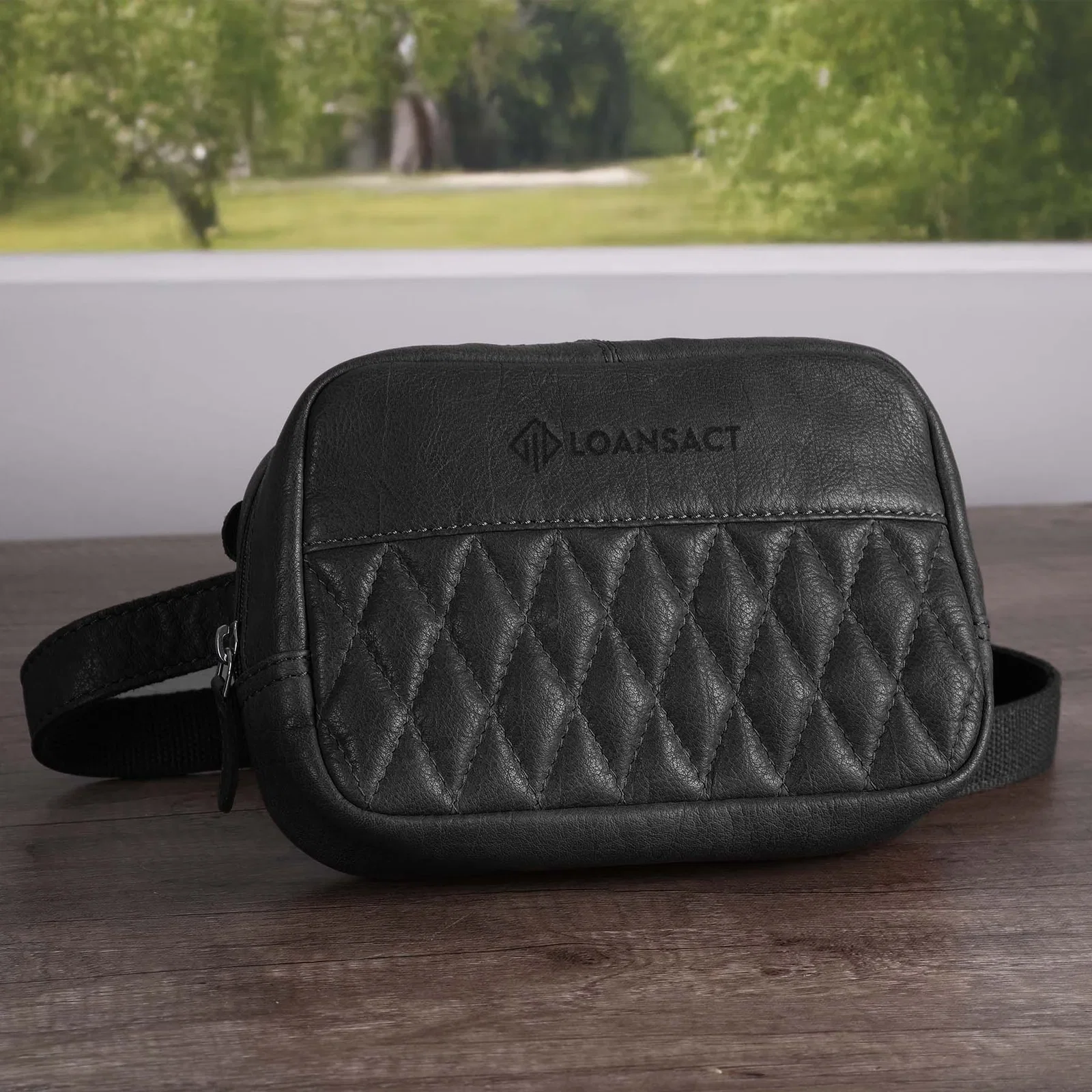 Brea Canyon Leather Cross Body Bag — view 7